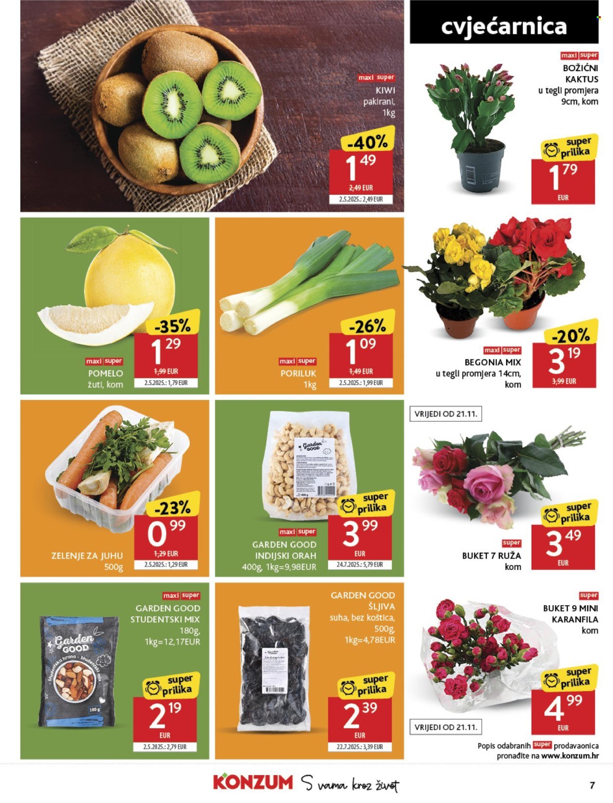 KONZUM katalog - Od srijede 19.11.2025.