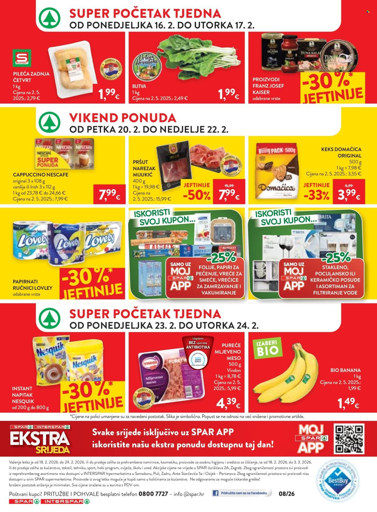 INTERSPAR katalog - Od srijede 18.02.2026.