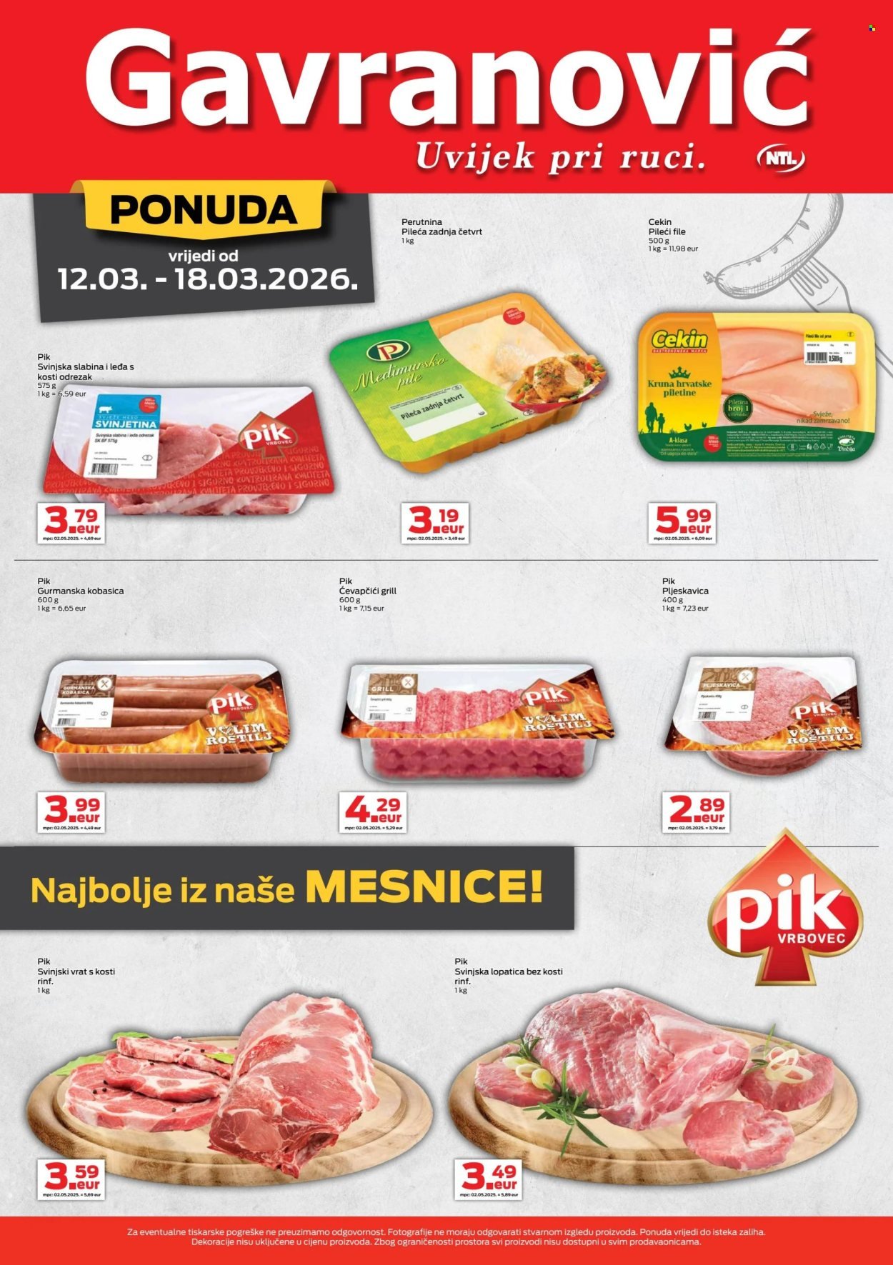GAVRANOVIĆ katalog - Od četvrtka 12.03.2026.
