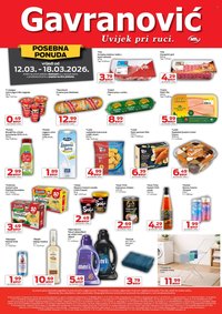 GAVRANOVIĆ katalog - Od četvrtka 12.03.2026.