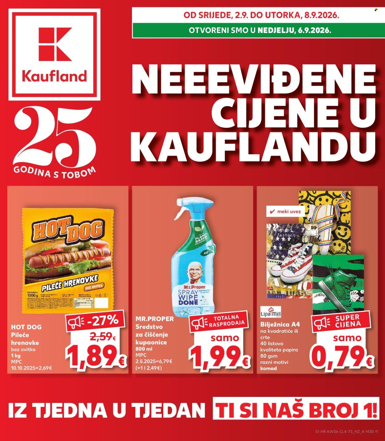 KAUFLAND katalog - Od srijede 02.09.2026.