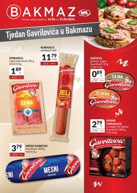 BAKMAZ katalog - TJEDAN GAVRILOVIĆA