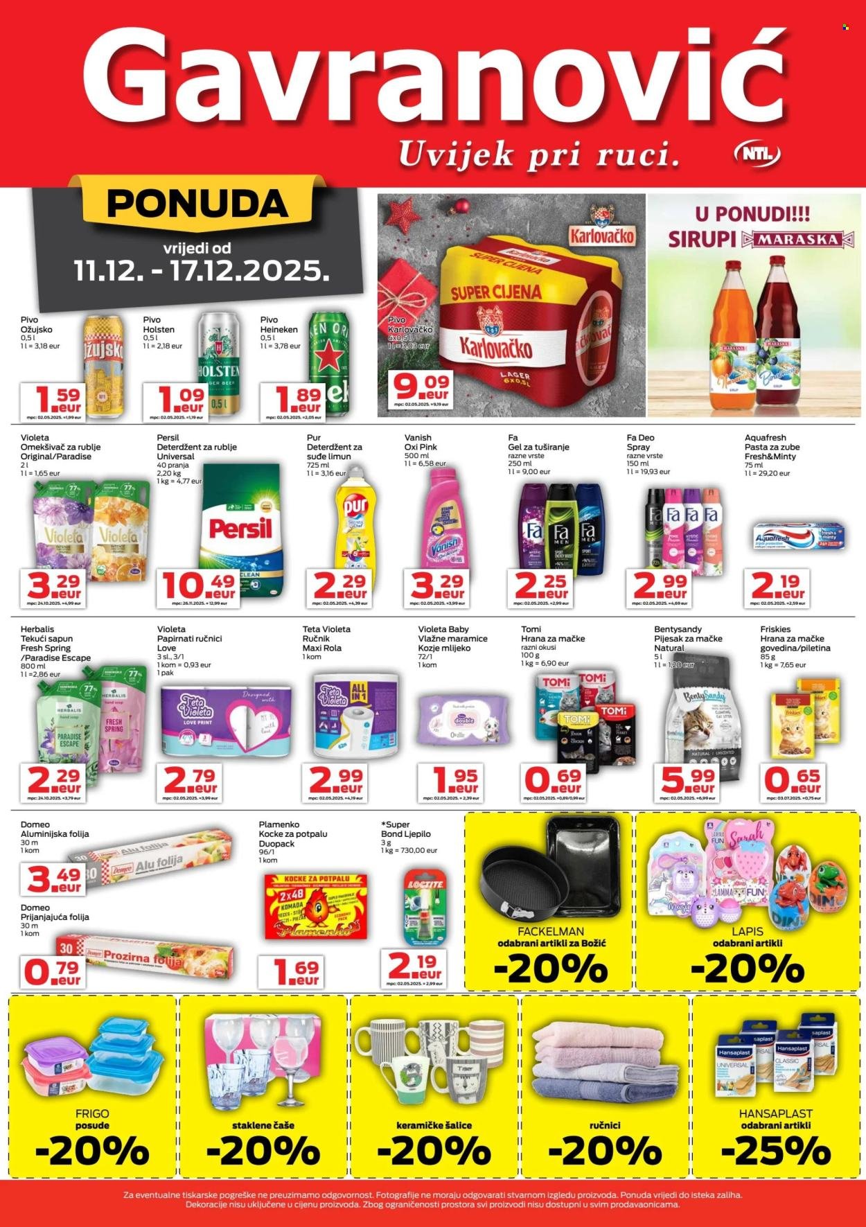 GAVRANOVIĆ katalog - Od četvrtka 11.12.2025.