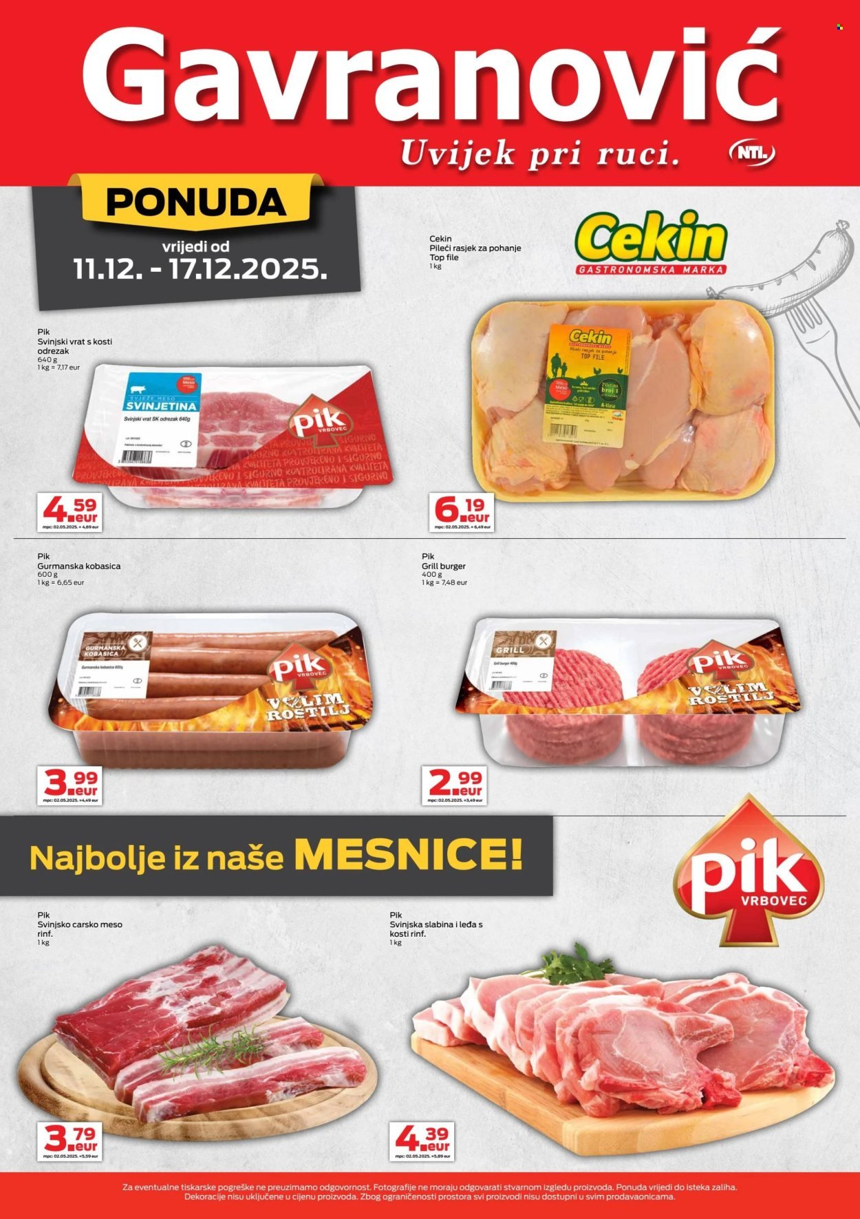 GAVRANOVIĆ katalog - Od četvrtka 11.12.2025.