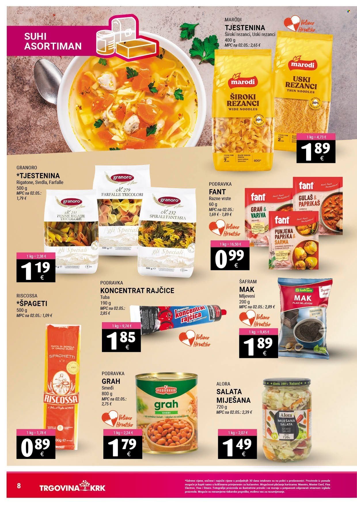 TRGOVINA KRK katalog - Od ponedeljka 01.09.2025.
