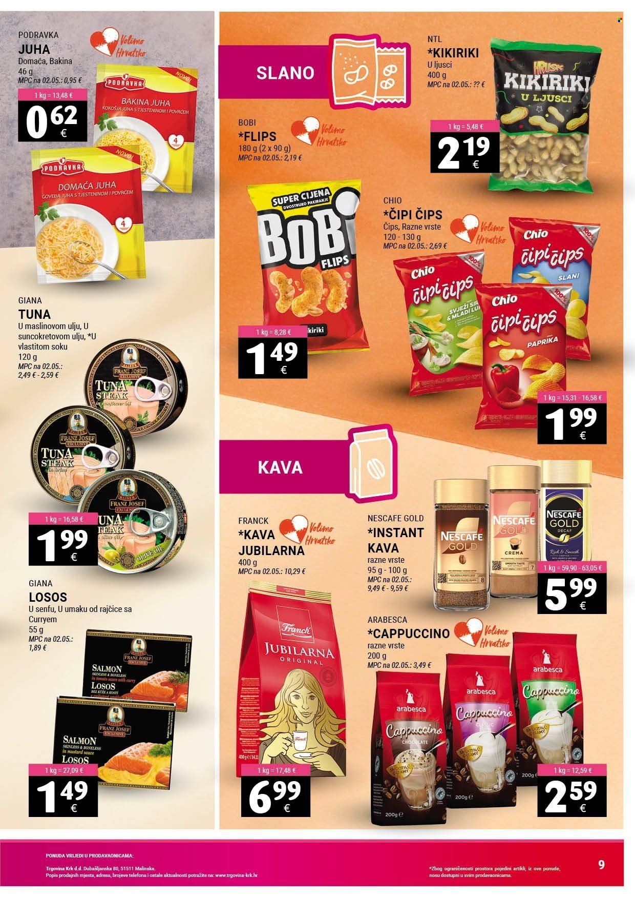 TRGOVINA KRK katalog - Od ponedeljka 01.09.2025.