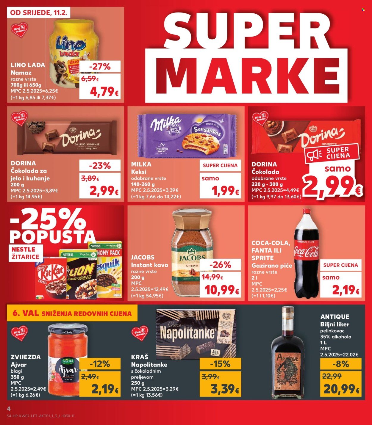 KAUFLAND katalog - Od srijede 11.02.2026.