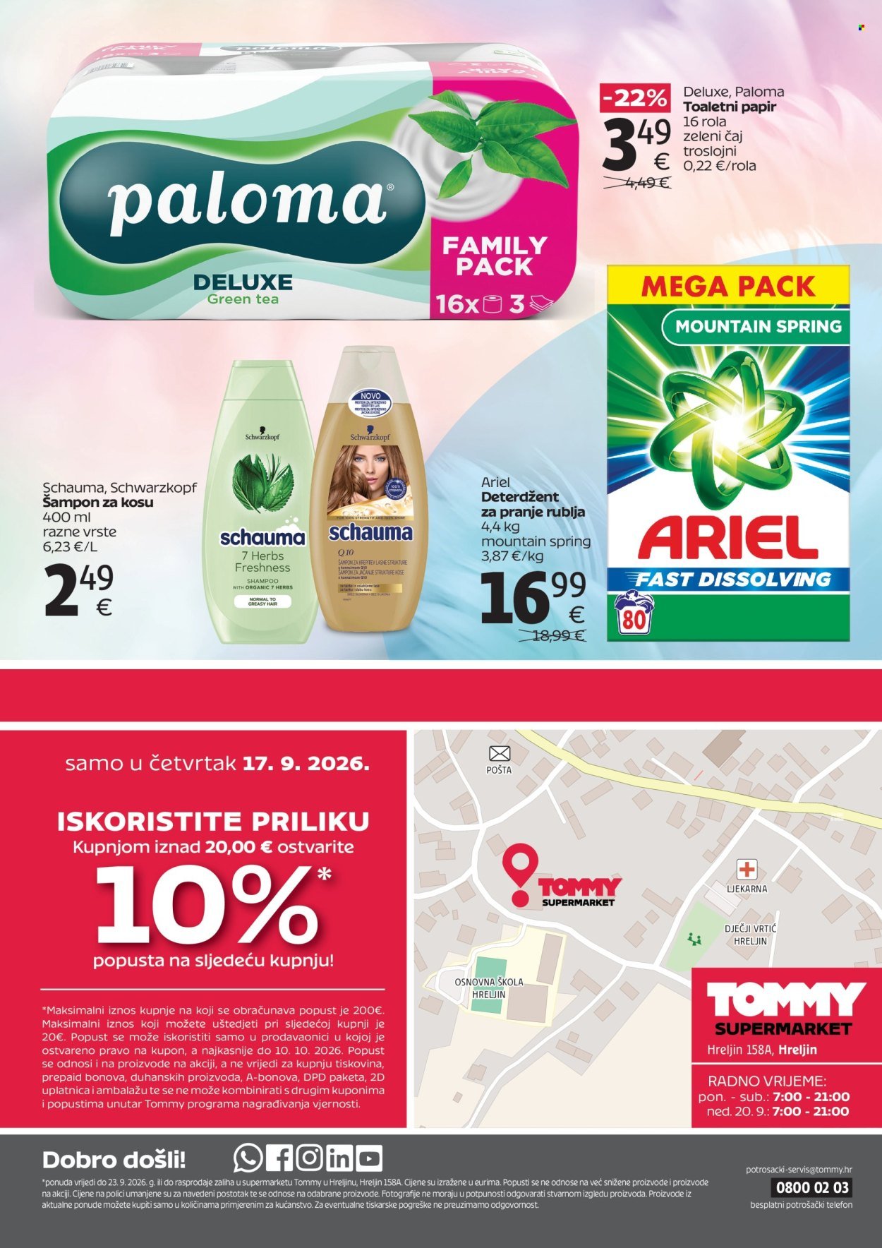 TOMMY katalog - Super ponuda povodom otvaranja u Hreljinu
