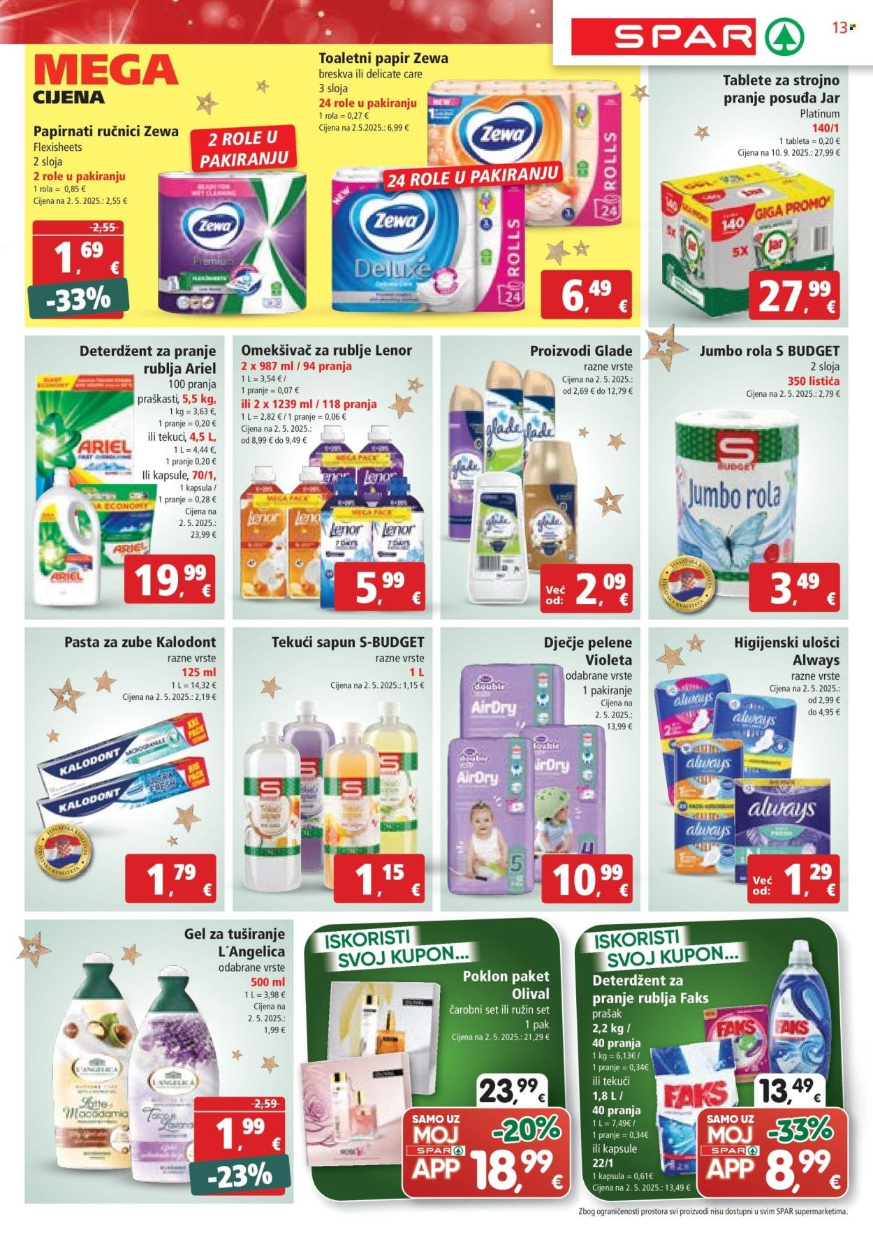 SPAR katalog - Od srijede 19.11.2025.