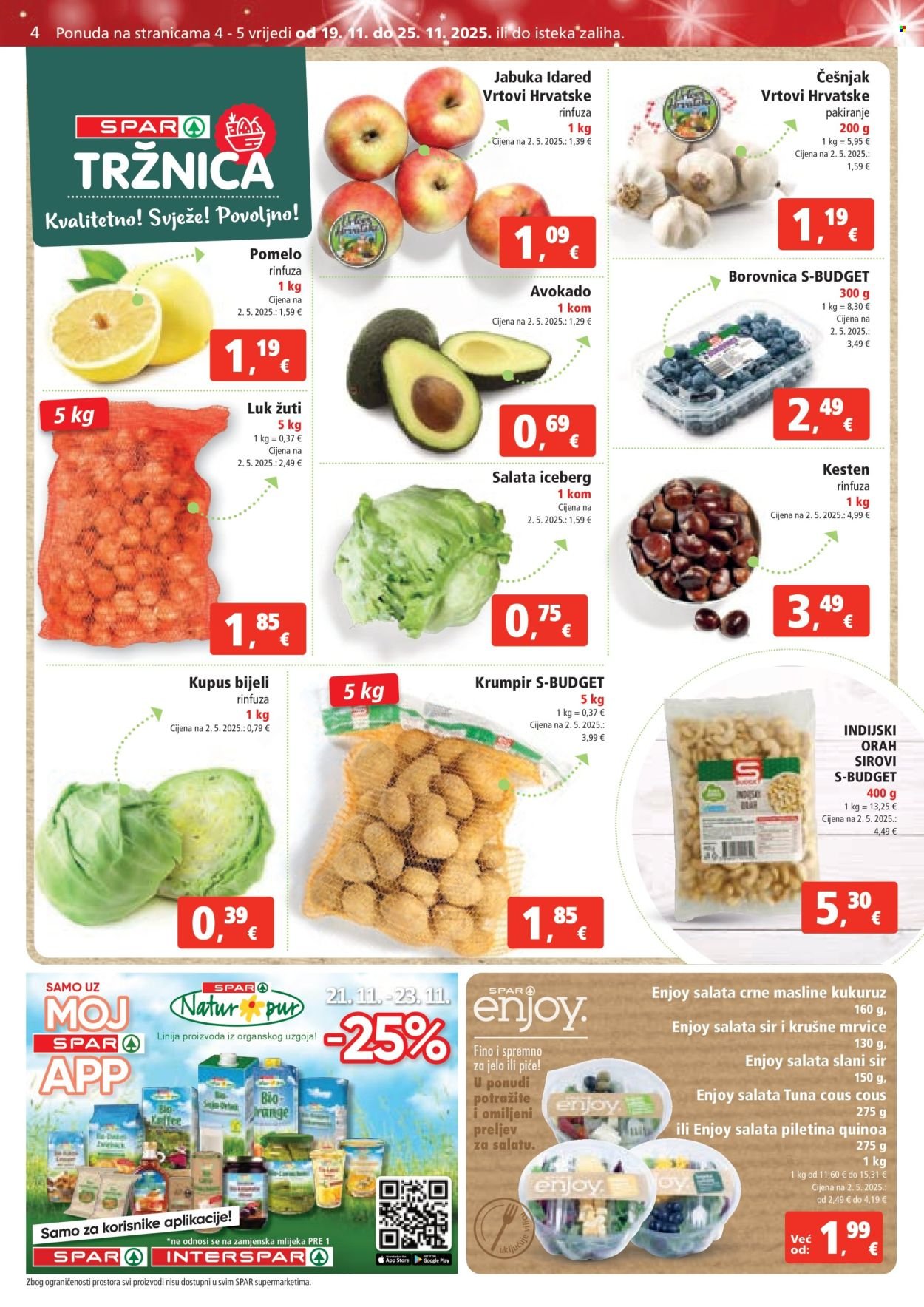SPAR katalog - Od srijede 19.11.2025.