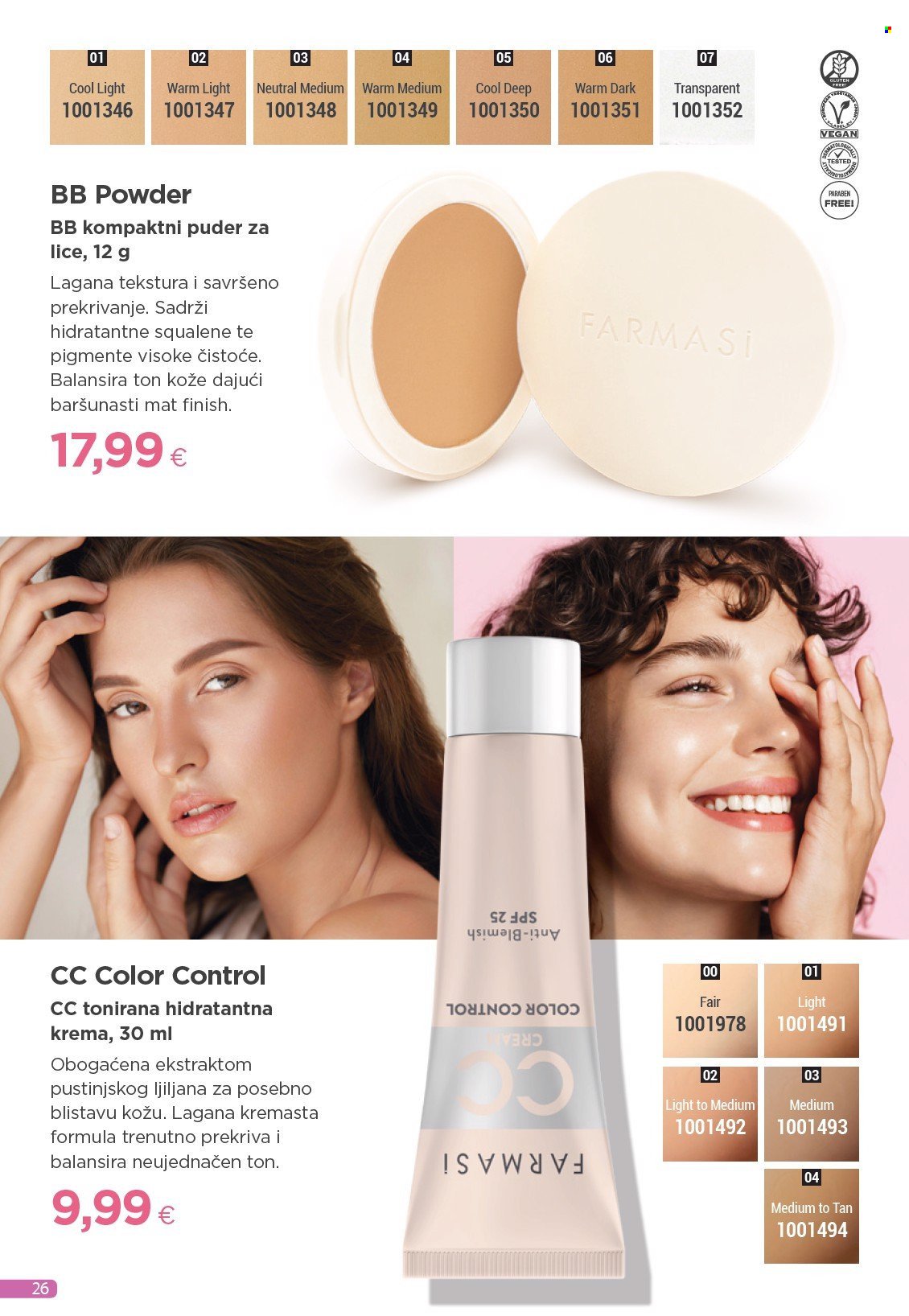 FARMASI katalog - Od subote 01.11.2025.