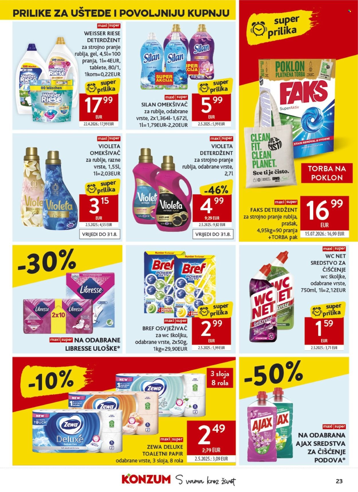 KONZUM katalog - Od srijede 29.07.2026.