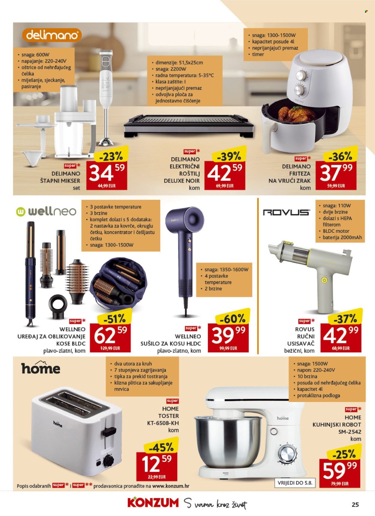 KONZUM katalog - Od srijede 29.07.2026.