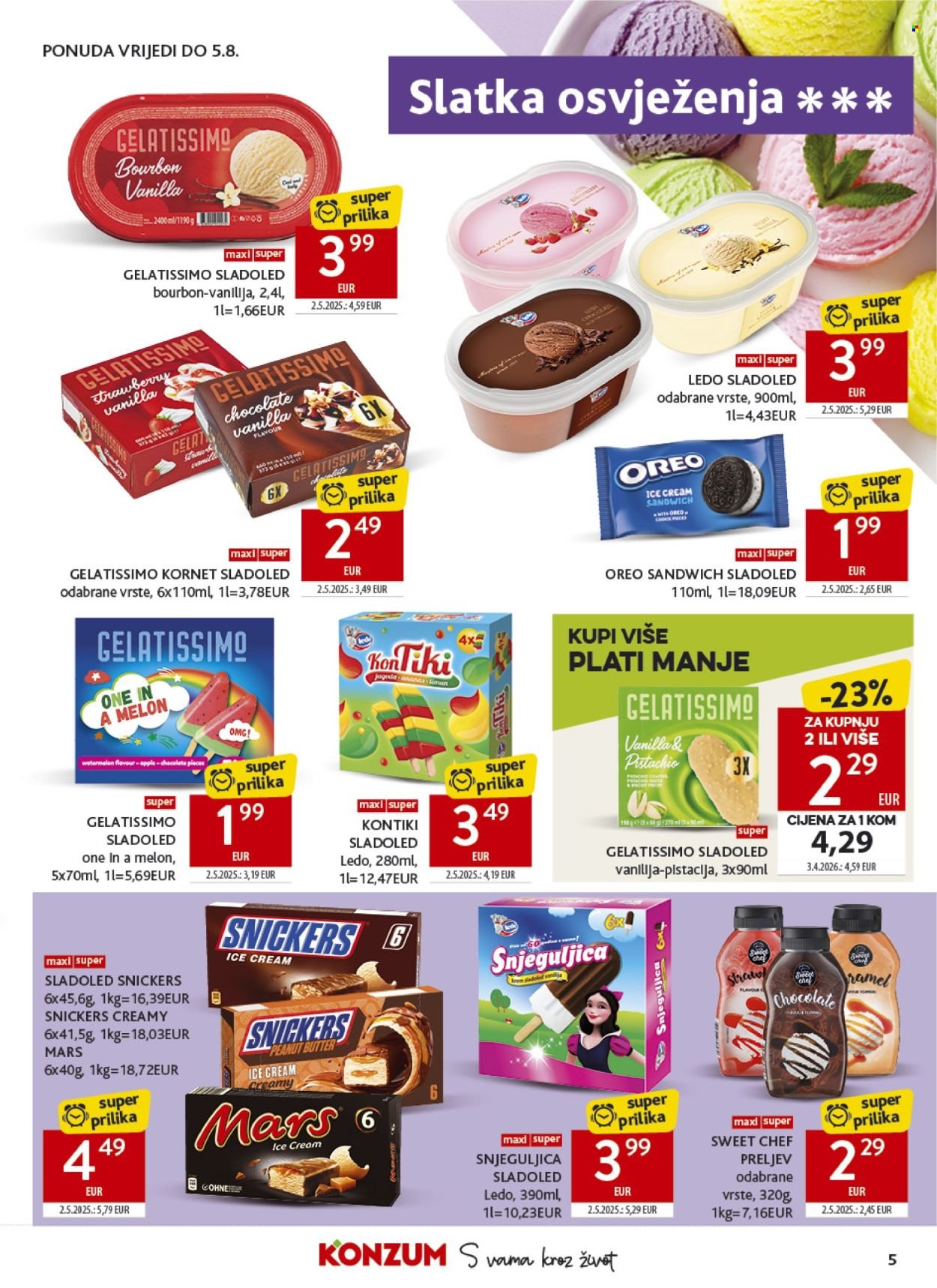 KONZUM katalog - Od srijede 29.07.2026.