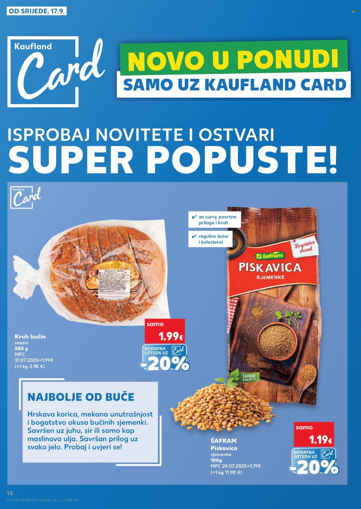 KAUFLAND katalog - Od srijede 17.09.2025.