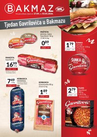 BAKMAZ katalog - TJEDAN GAVRILOVIĆA