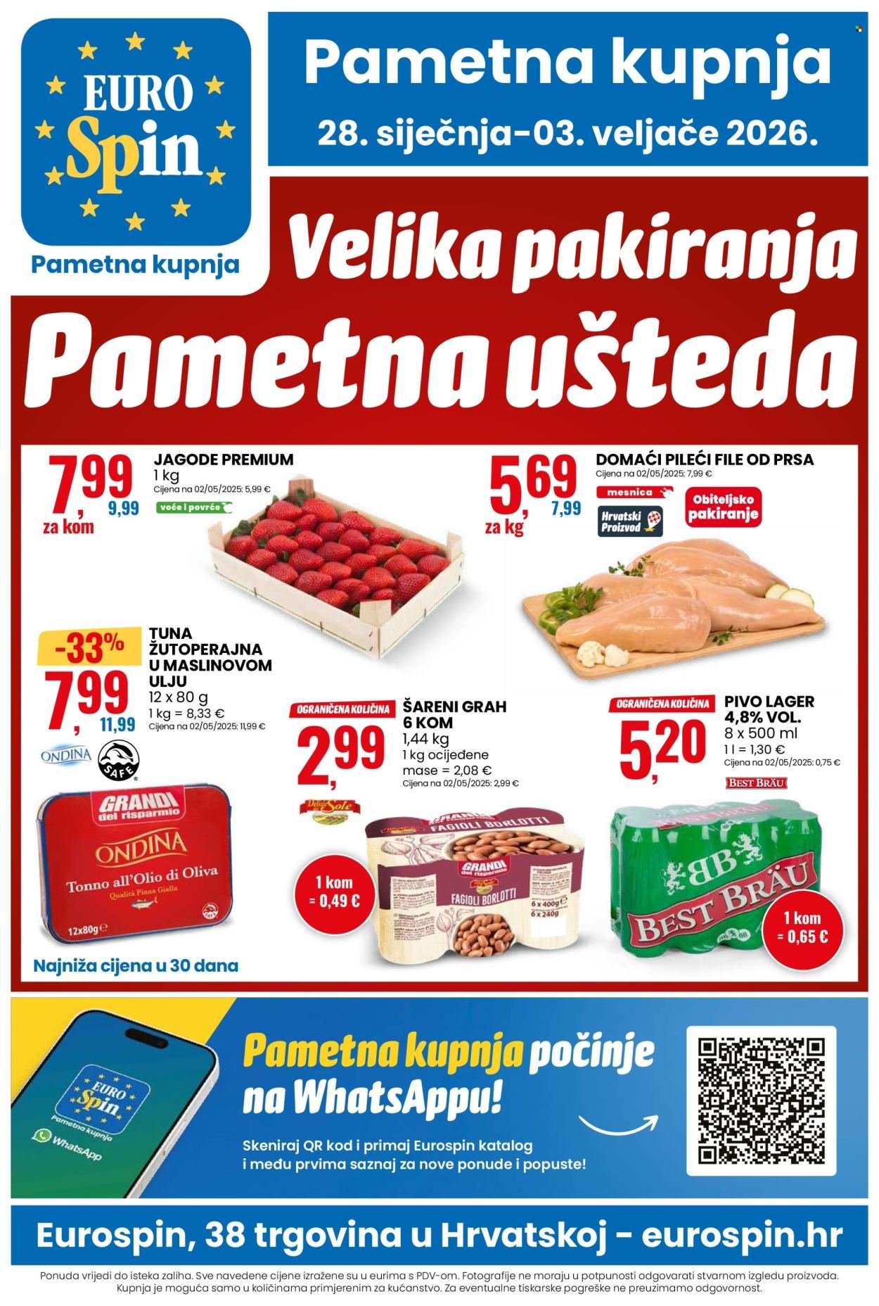 EUROSPIN katalog - Od srijede 28.01.2026.
