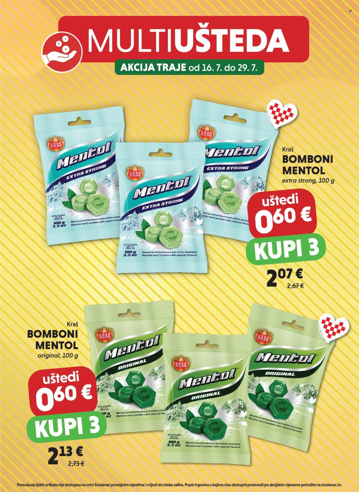 STUDENAC katalog - Od srijede 16.07.2025.