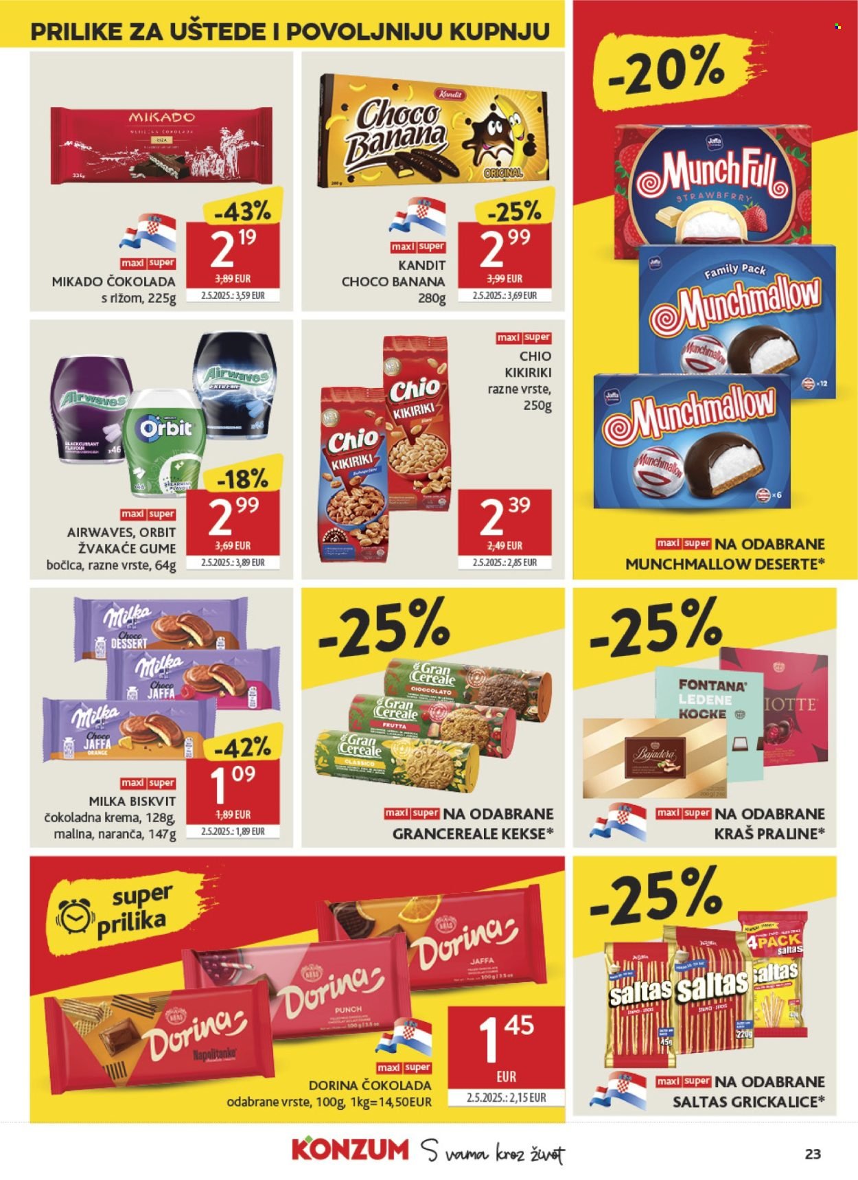 KONZUM katalog - Spremi se na vrijeme za nove školske avanture
