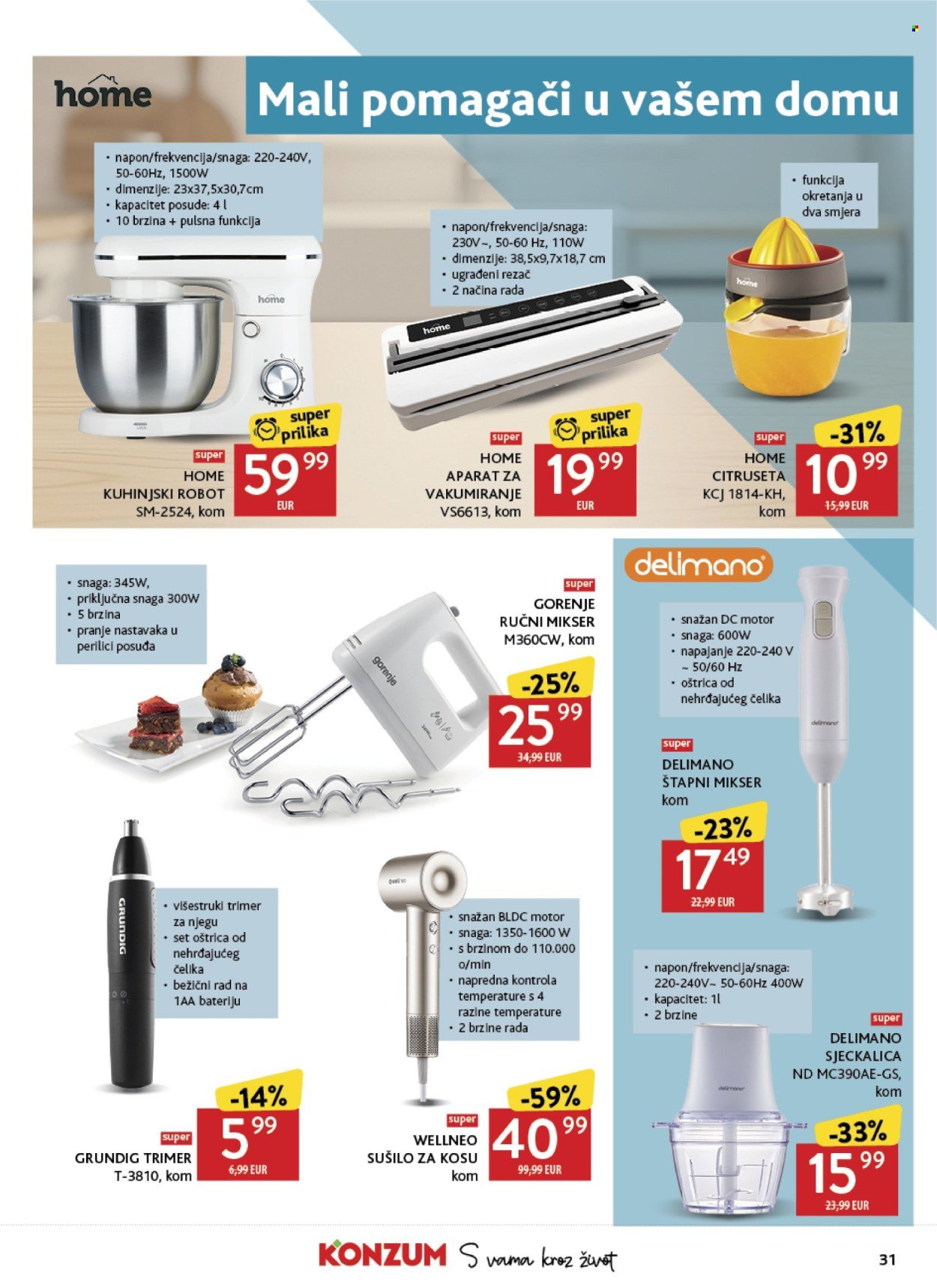 KONZUM katalog - Spremi se na vrijeme za nove školske avanture