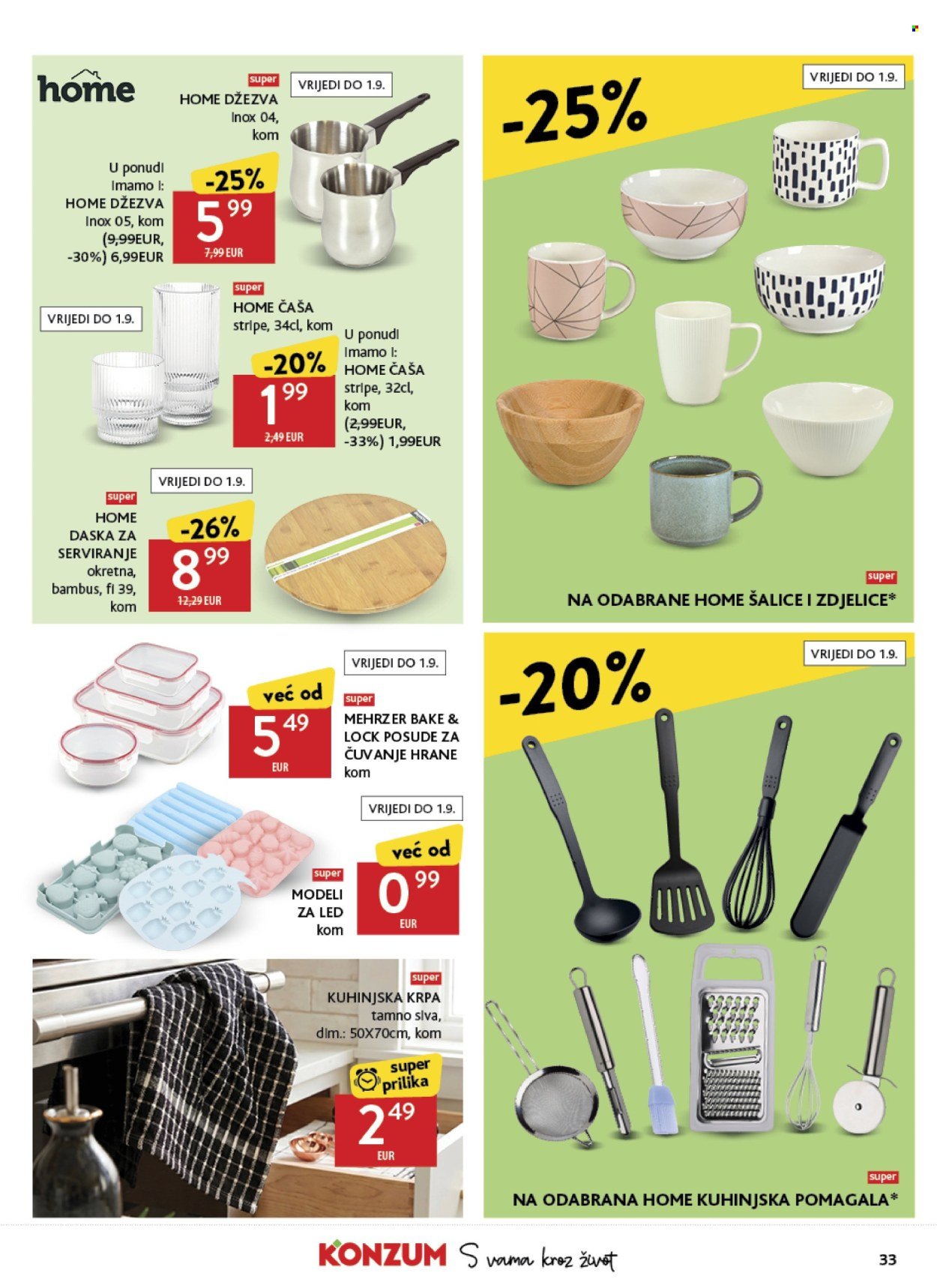 KONZUM katalog - Spremi se na vrijeme za nove školske avanture