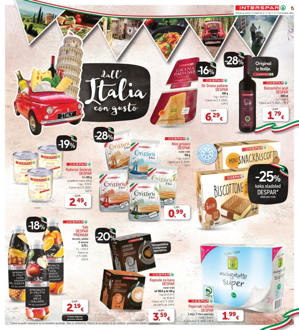 INTERSPAR katalog - Od srijede 12.11.2025.