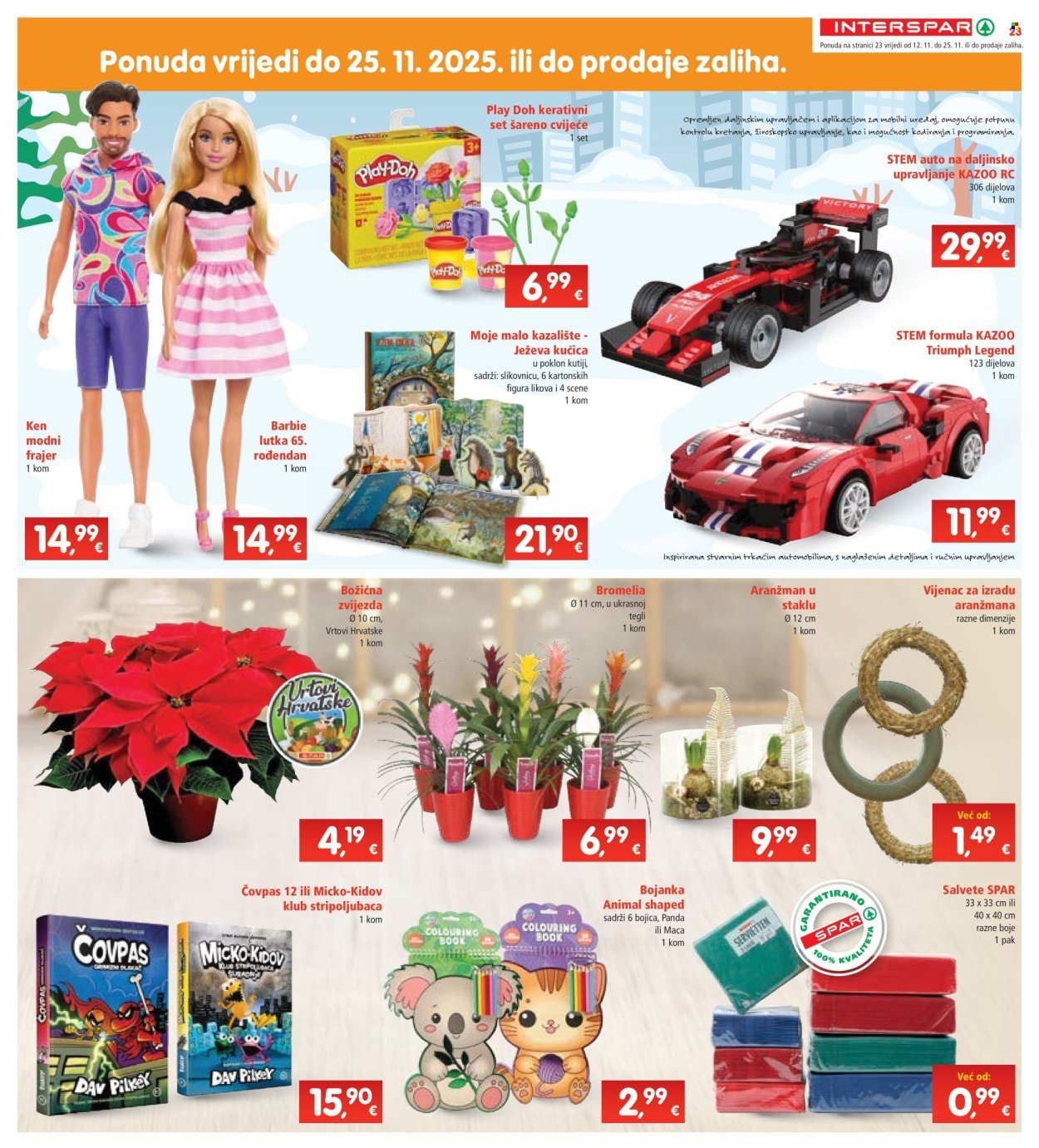 INTERSPAR katalog - Od srijede 12.11.2025.