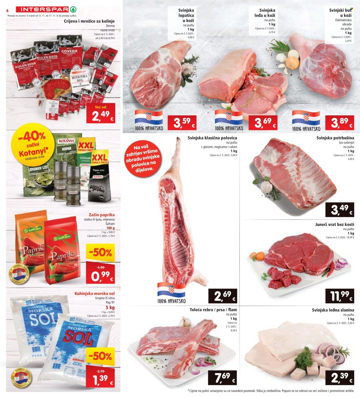 INTERSPAR katalog - Od srijede 12.11.2025.
