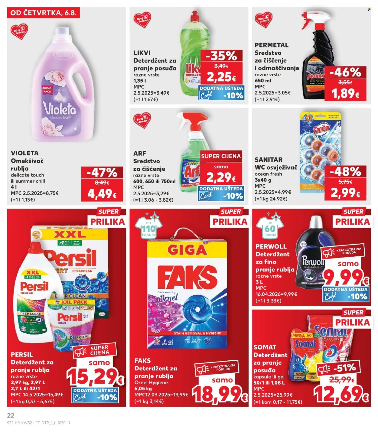 KAUFLAND katalog - Od četvrtka 06.08.2026.