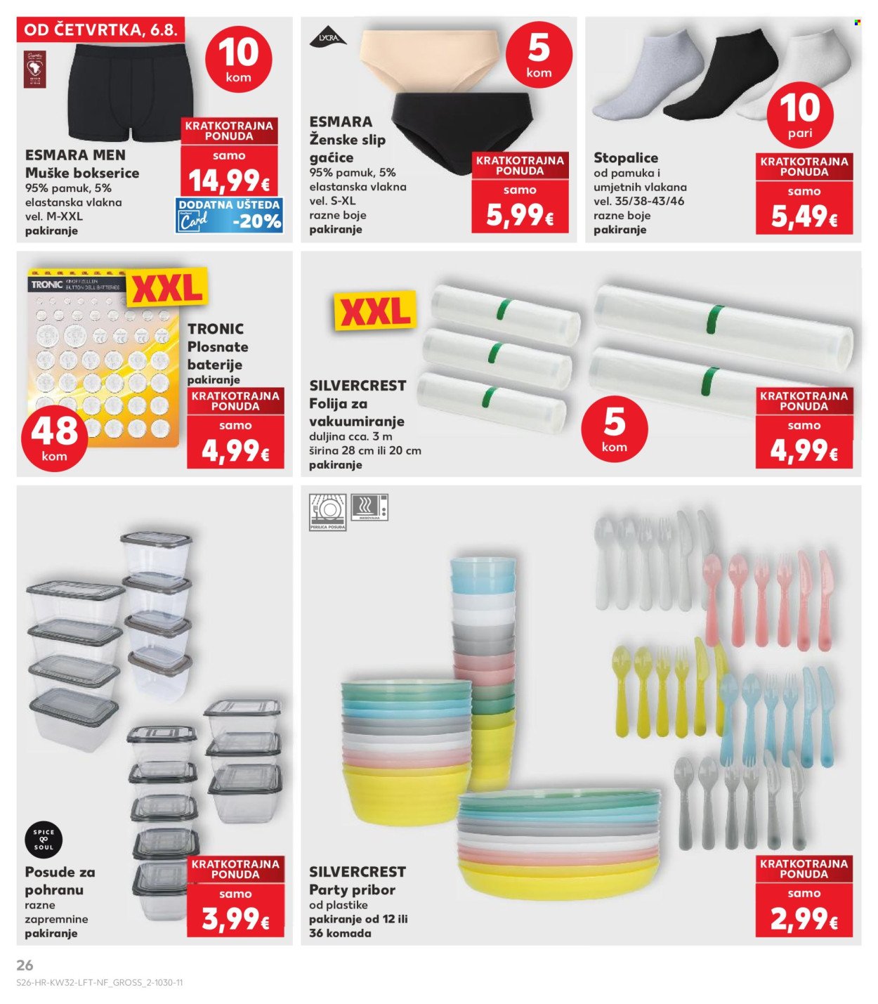 KAUFLAND katalog - Od četvrtka 06.08.2026.