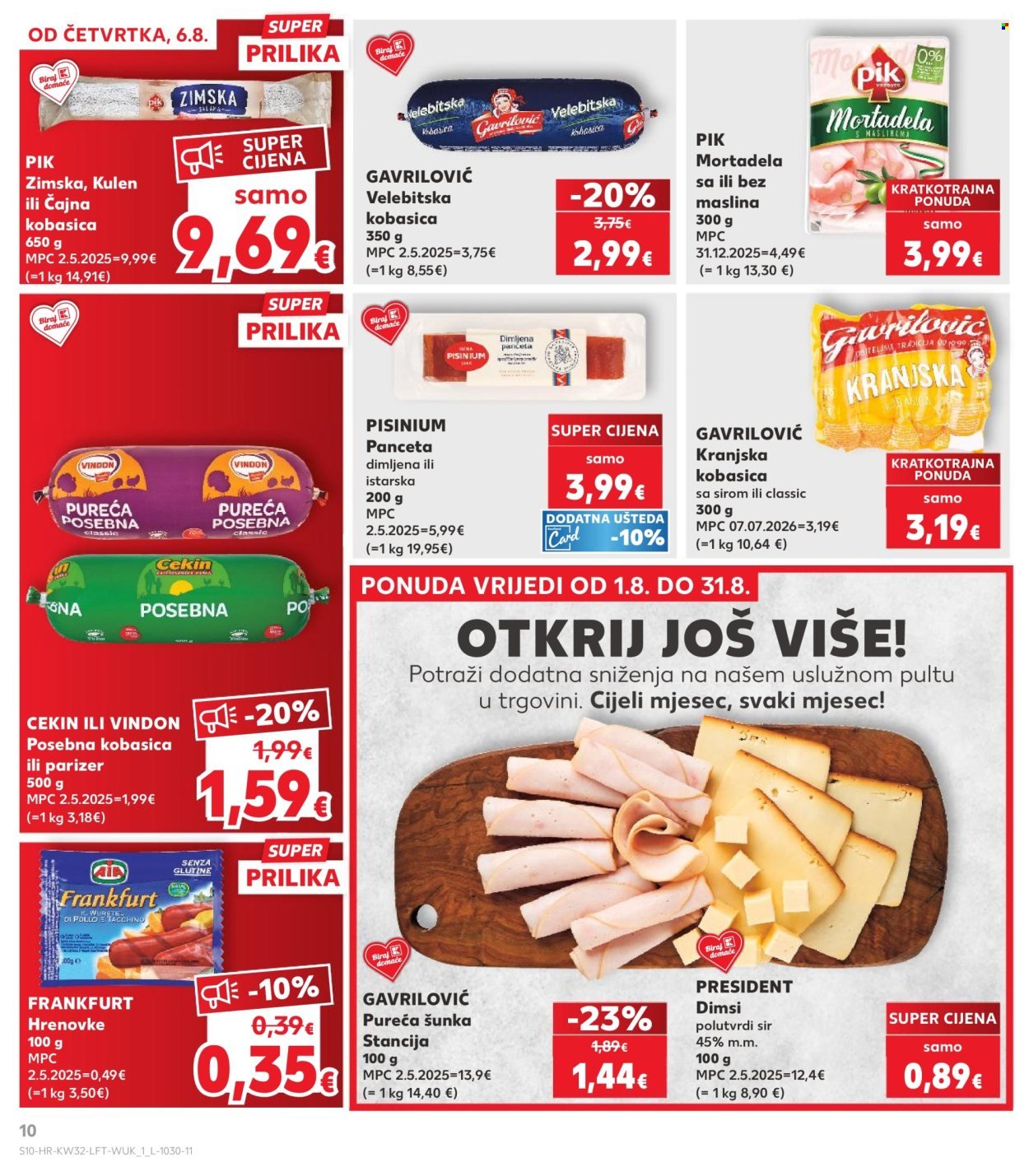 KAUFLAND katalog - Od četvrtka 06.08.2026.
