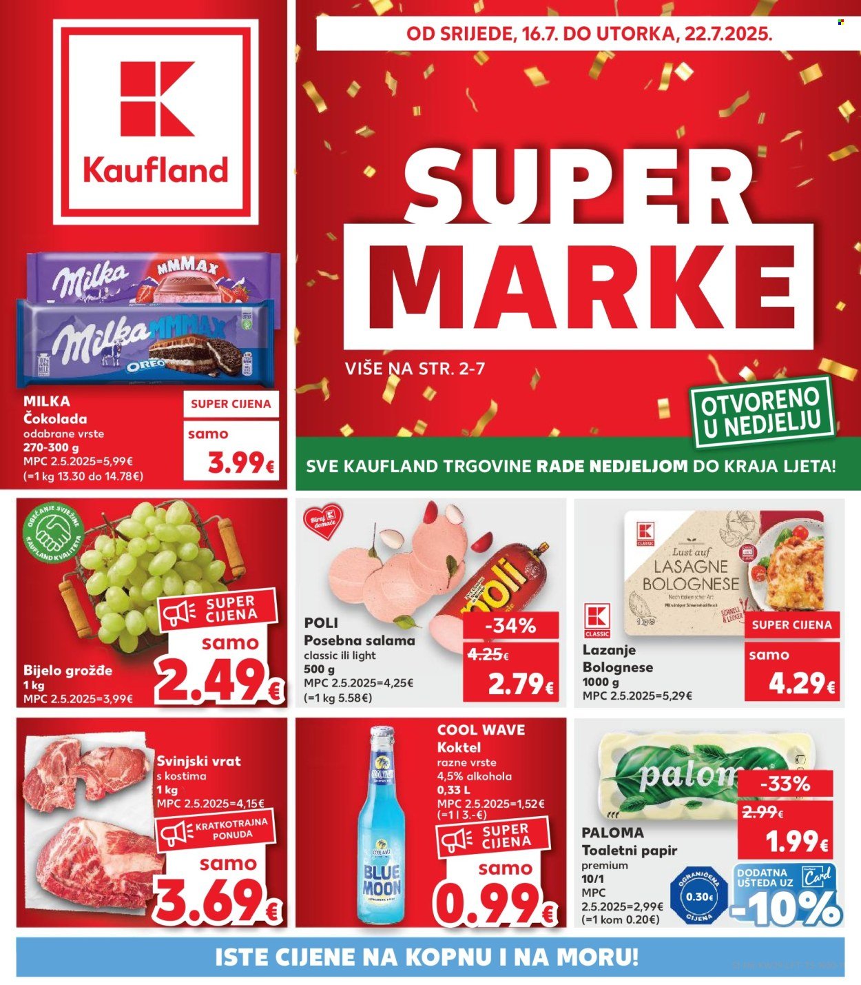 KAUFLAND katalog - Od srijede 16.07.2025.