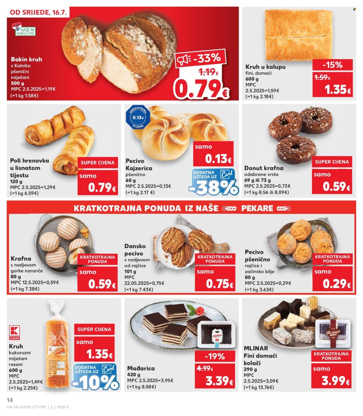 KAUFLAND katalog - Od srijede 16.07.2025.