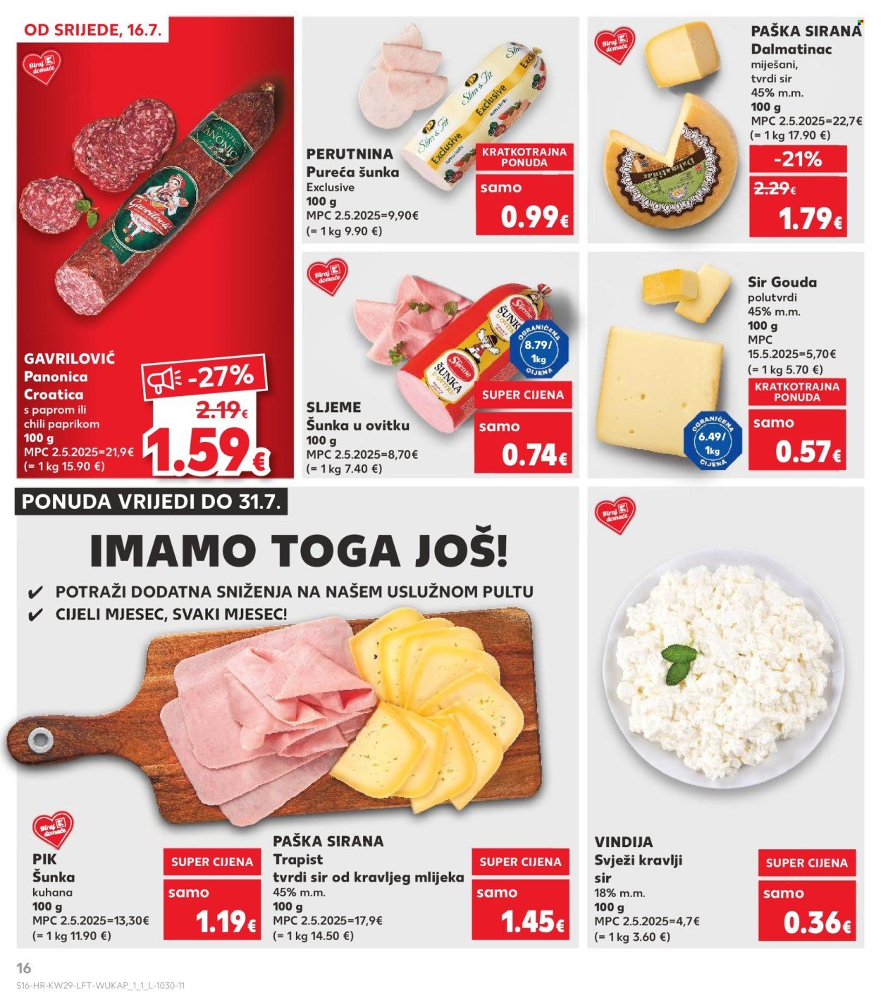KAUFLAND katalog - Od srijede 16.07.2025.
