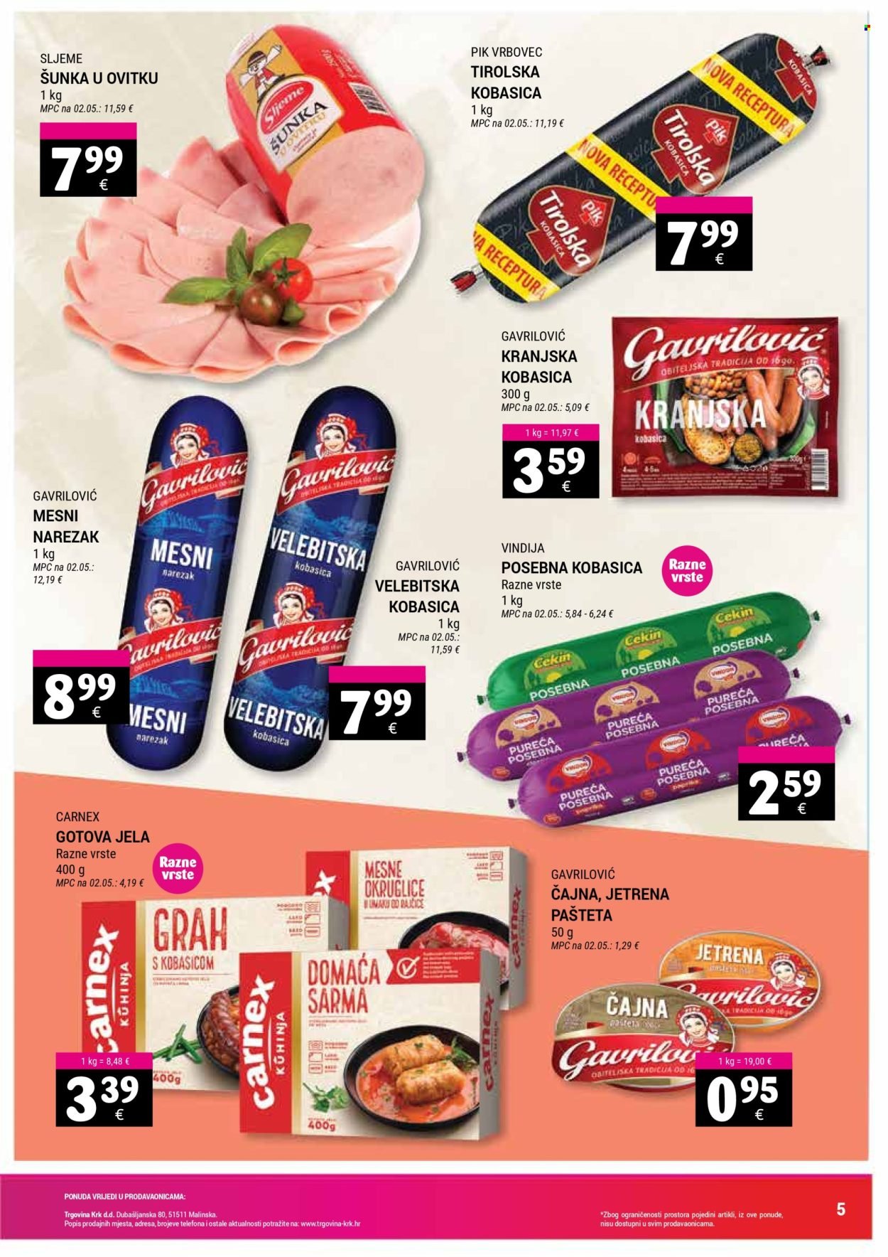 TRGOVINA KRK katalog - Od subote 02.05.2026.