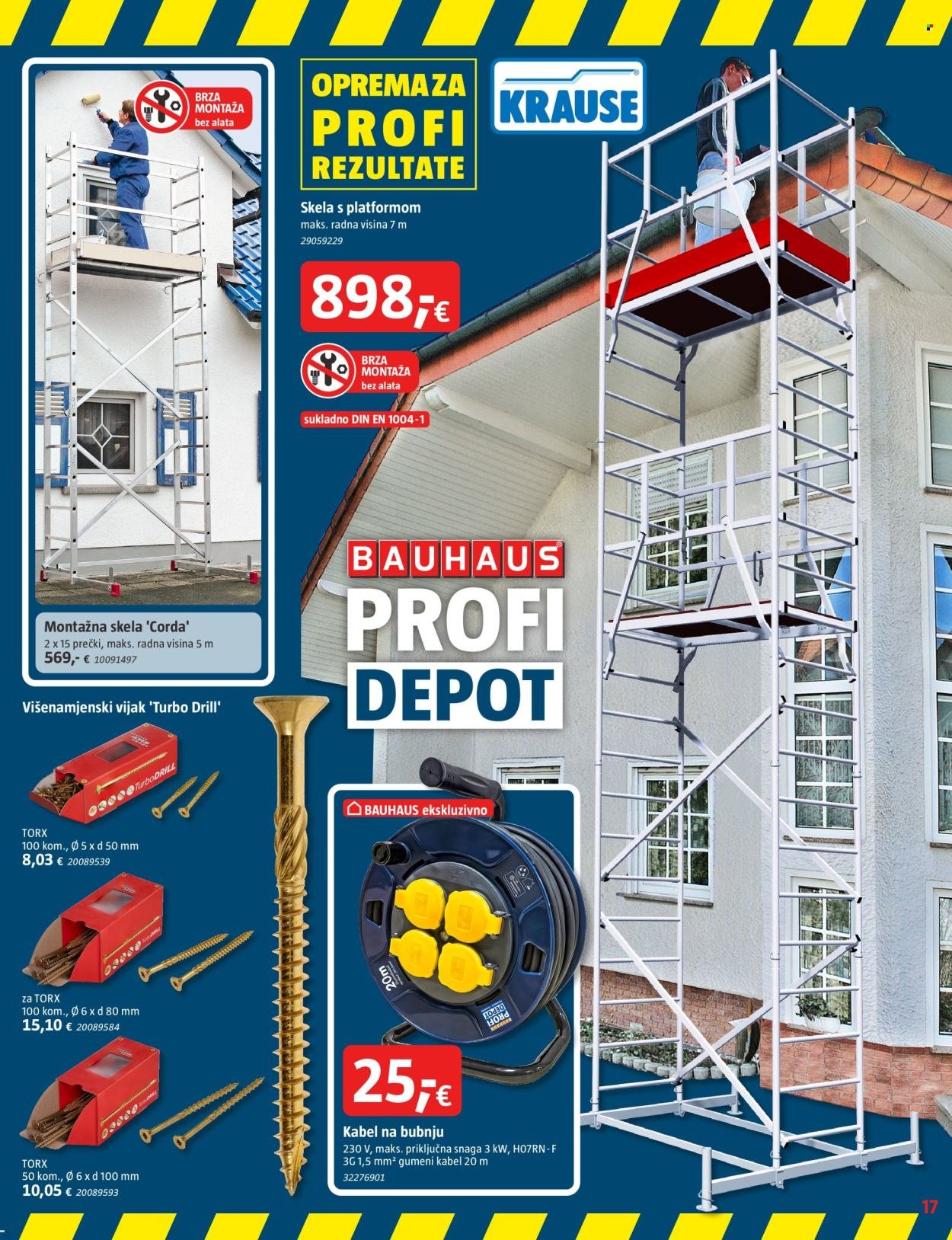 BAUHAUS katalog - Letak Travanj 2026.
