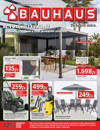 BAUHAUS katalog - Letak Travanj 2026.