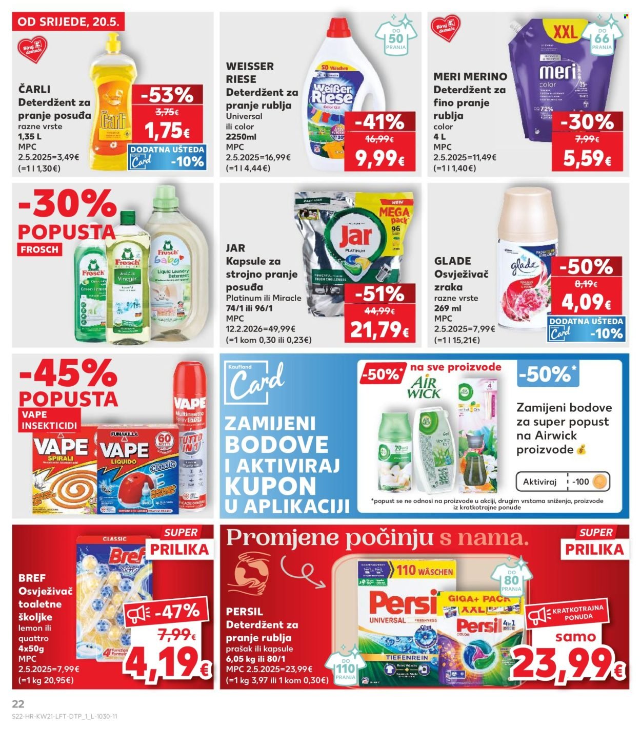 KAUFLAND katalog - Od srijede 20.05.2026.