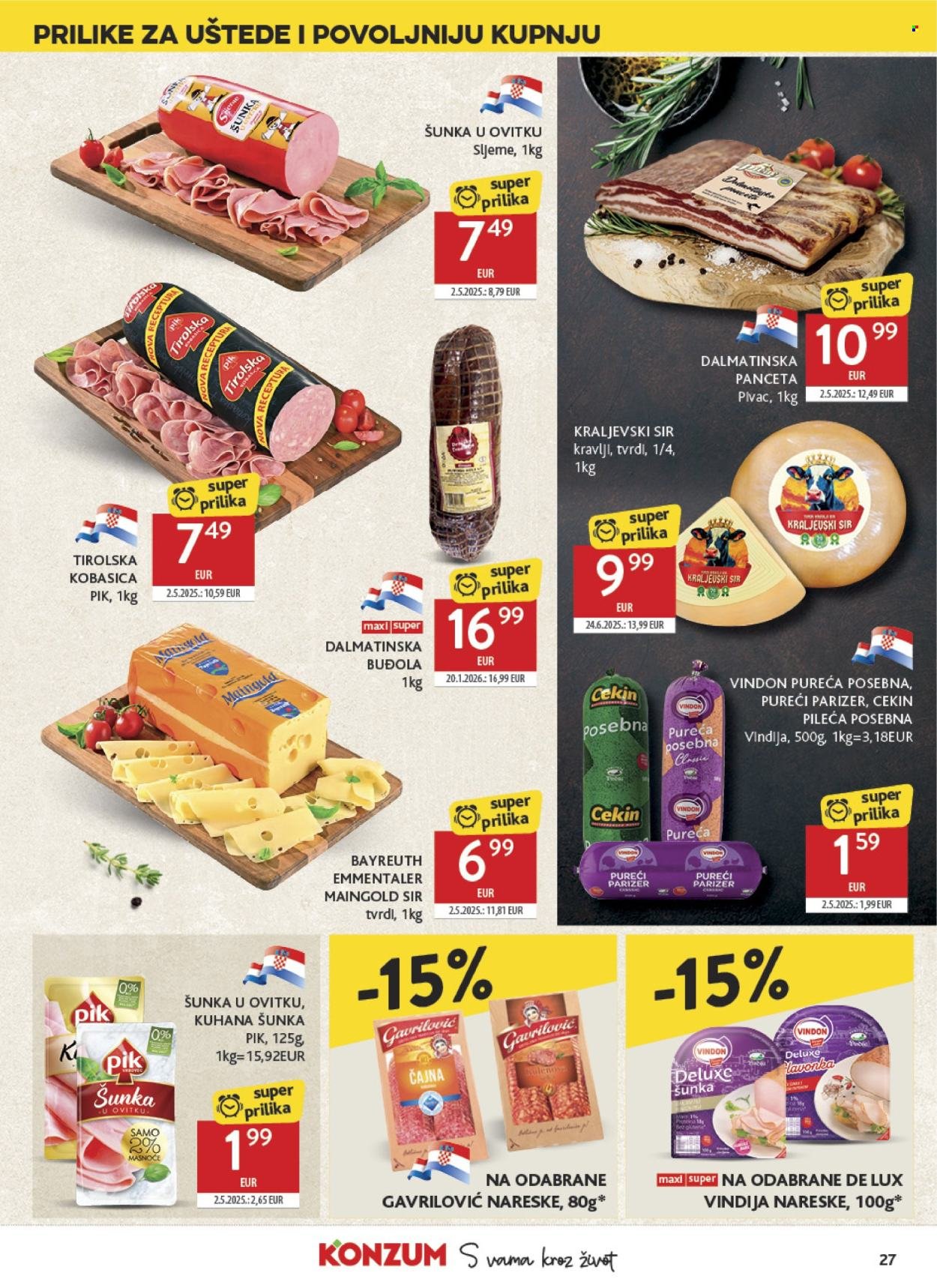 KONZUM katalog - Od srijede 27.05.2026.
