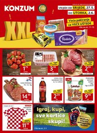 KONZUM katalog - Od srijede 27.05.2026.