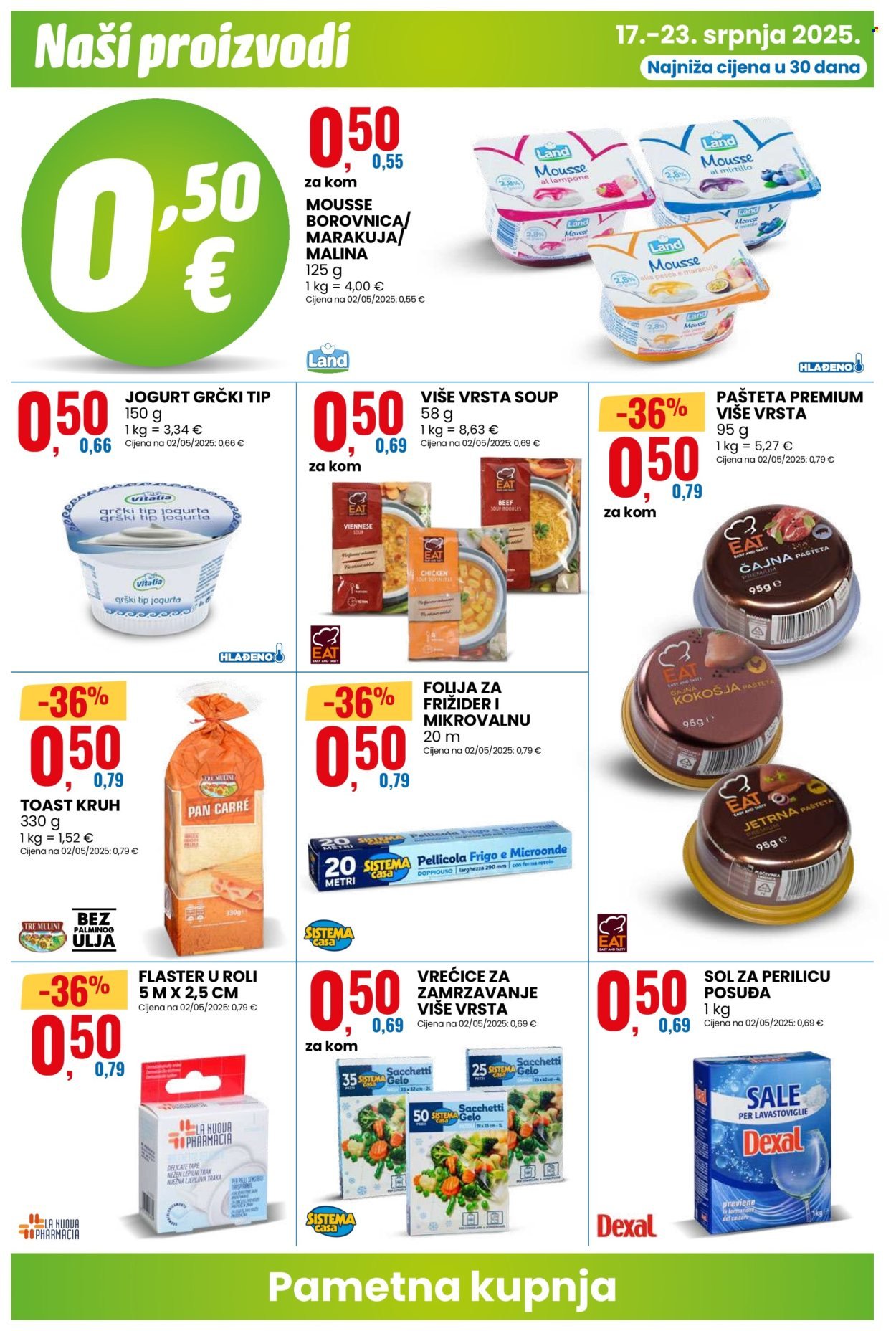 EUROSPIN katalog - Od četvrtka 17.07.2025.