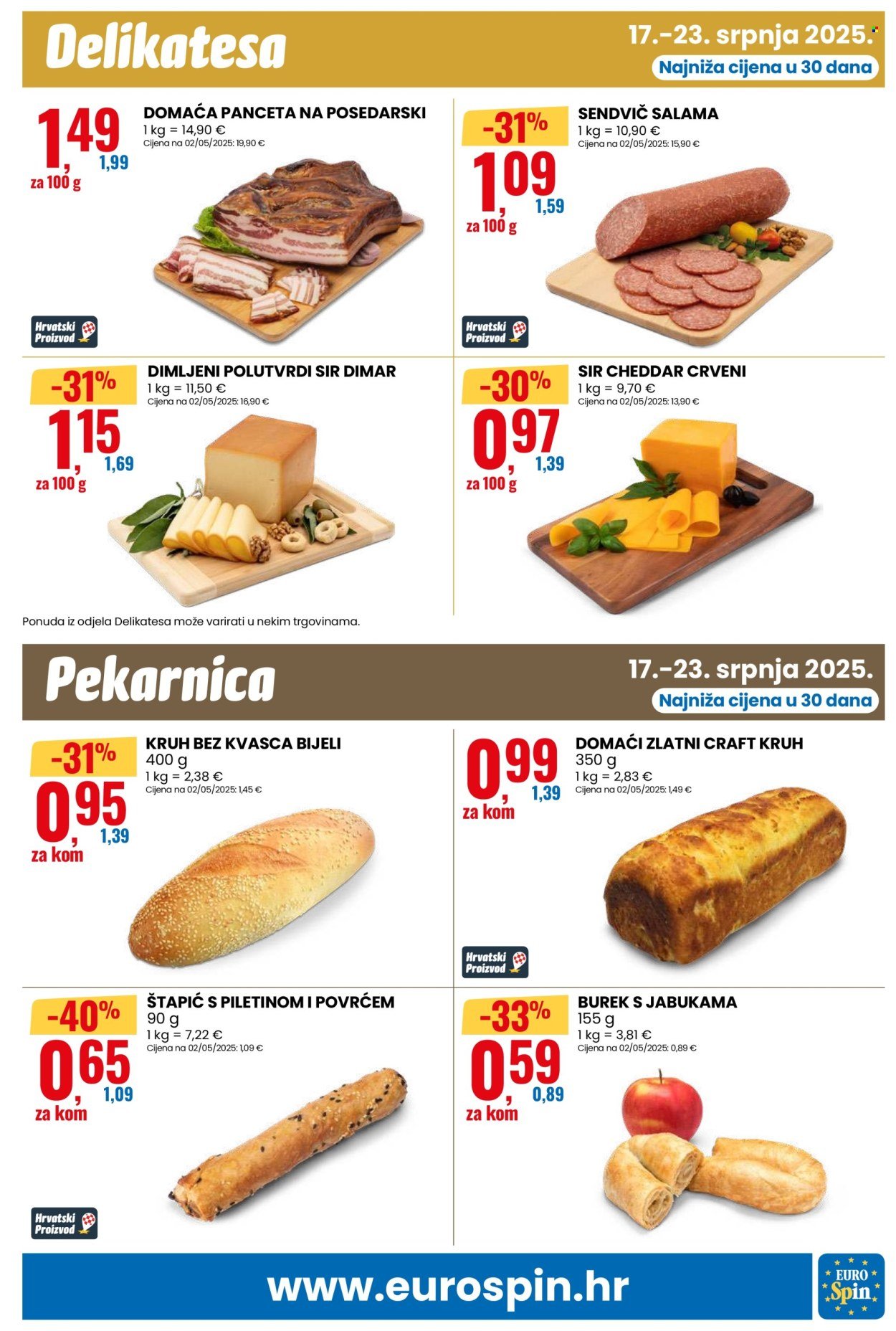 EUROSPIN katalog - Od četvrtka 17.07.2025.