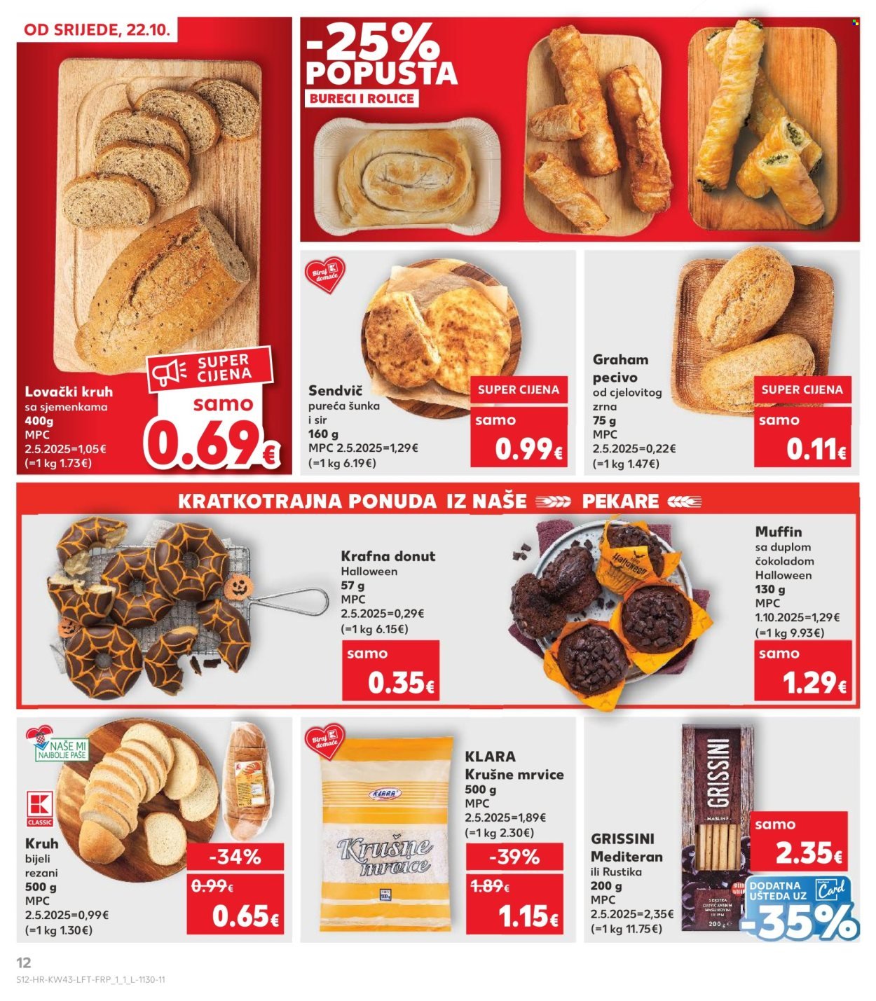 KAUFLAND katalog - Od srijede 22.10.2025.