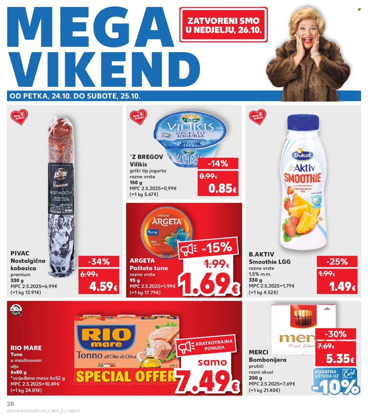 KAUFLAND katalog - Od srijede 22.10.2025.