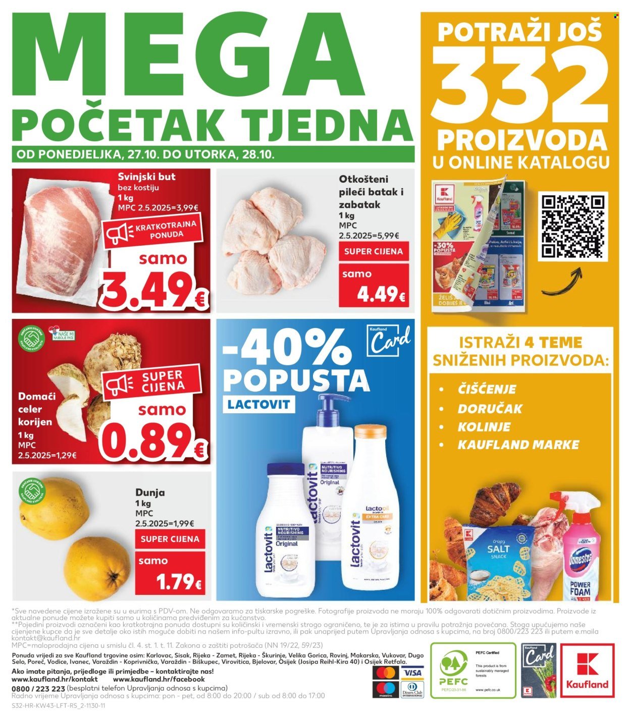 KAUFLAND katalog - Od srijede 22.10.2025.