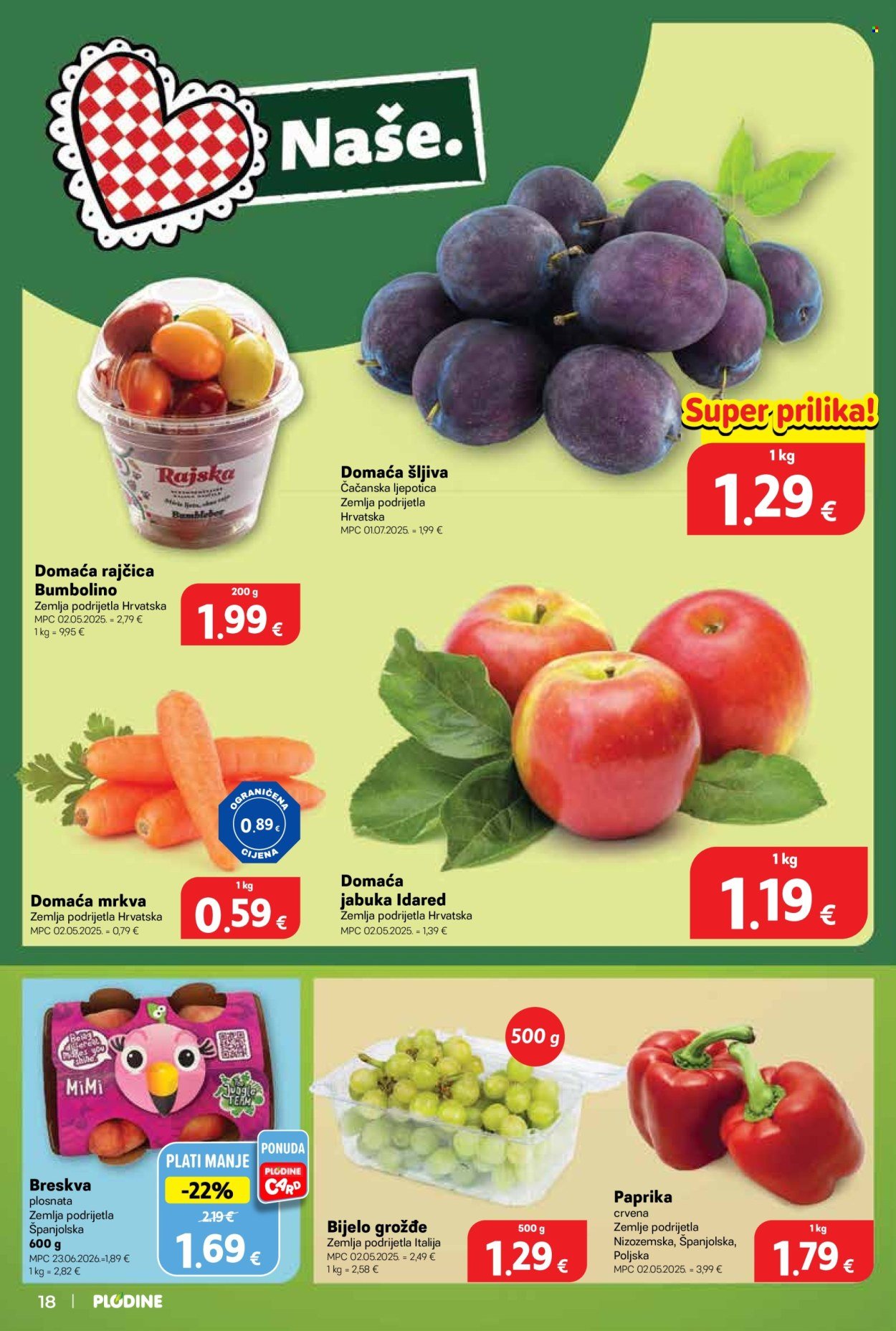 PLODINE katalog - Od srijede 29.07.2026.