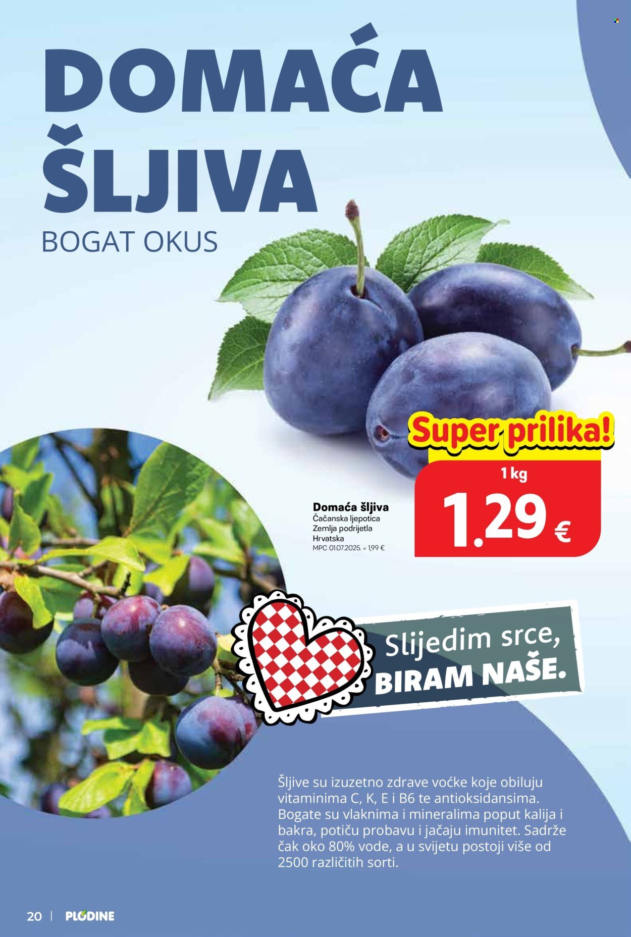 PLODINE katalog - Od srijede 29.07.2026.