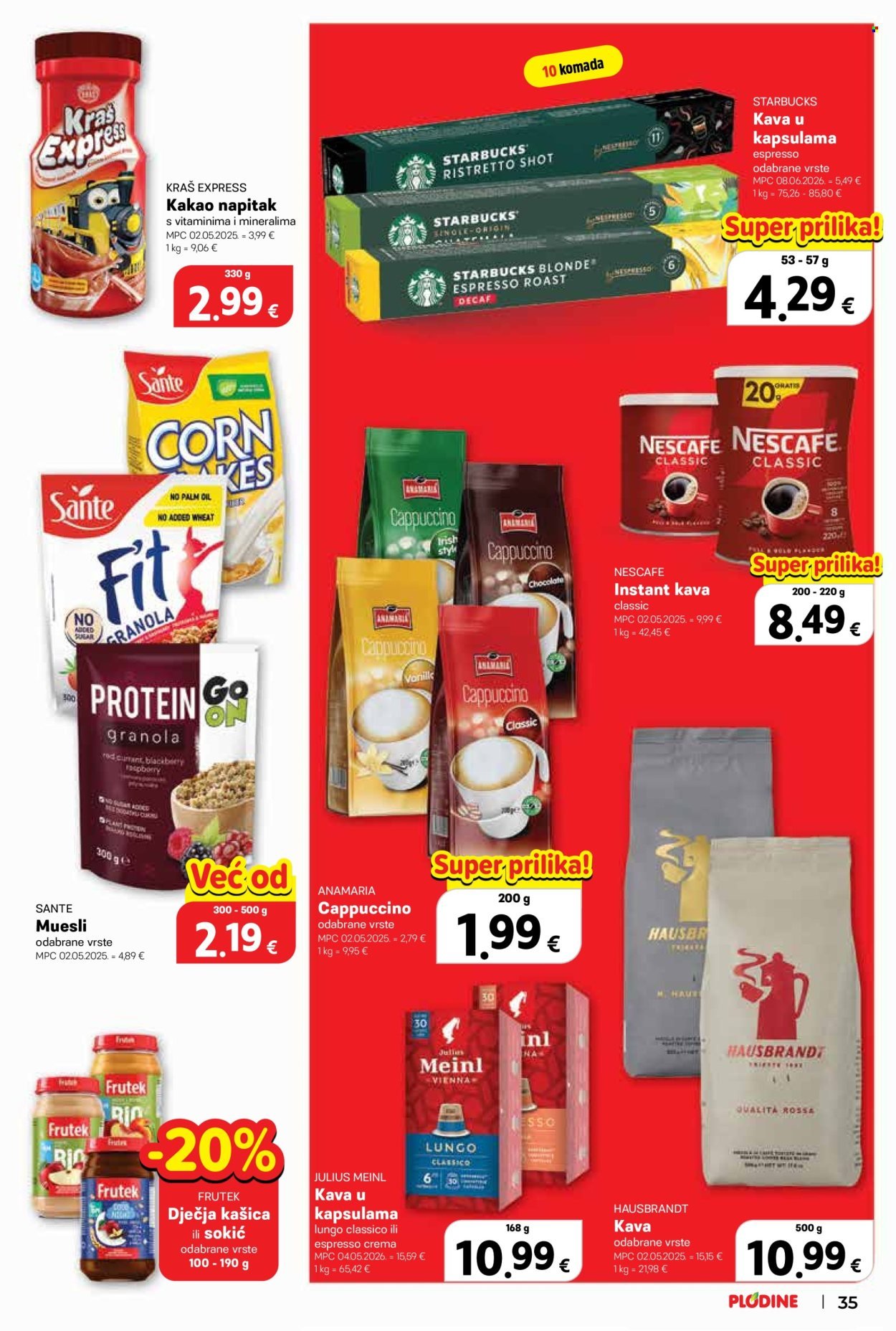 PLODINE katalog - Od srijede 29.07.2026.