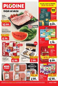 PLODINE katalog - Od srijede 29.07.2026.