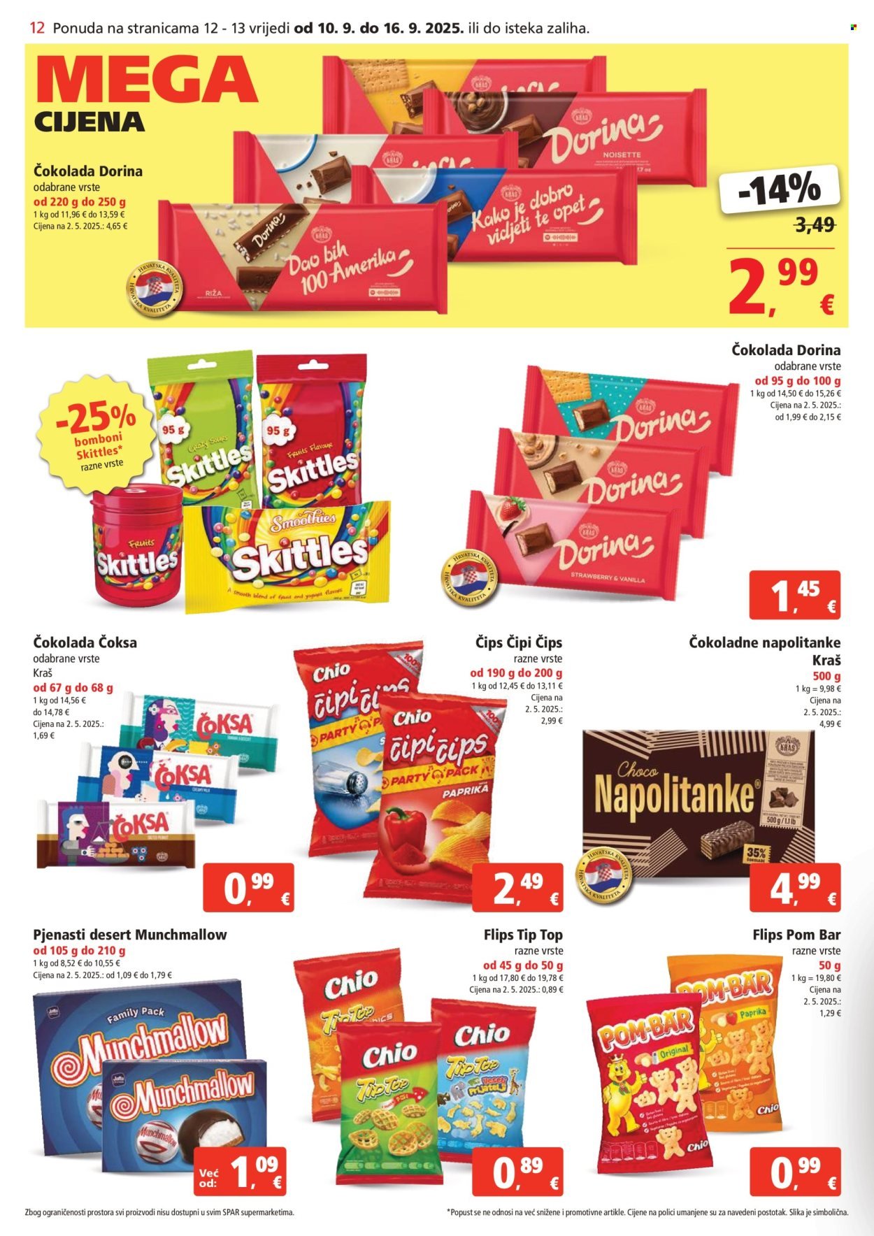 SPAR katalog - Od srijede 10.09.2025.